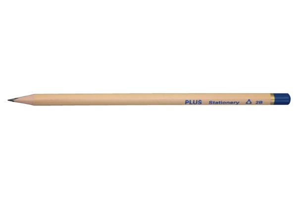 Bút Chì Gỗ Plus 2B Thân Tam Giác